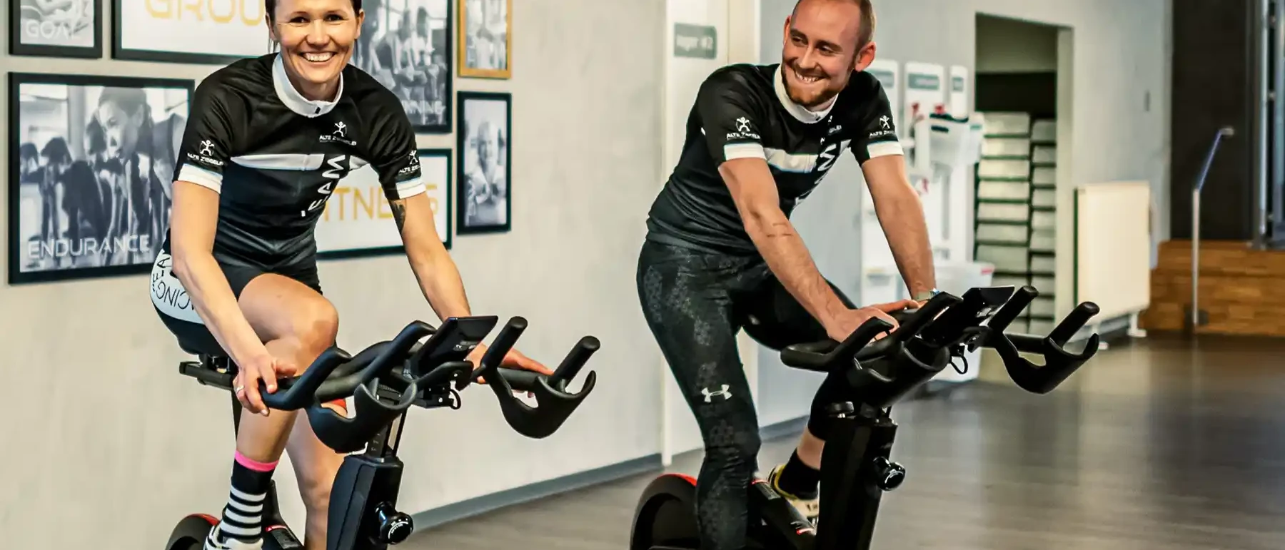 Cycling-Kurs zum Verbessern von Ausdauer und Herz-Kreislauf-Fitness in der ALTEN ZIEGELEI in Lauffen