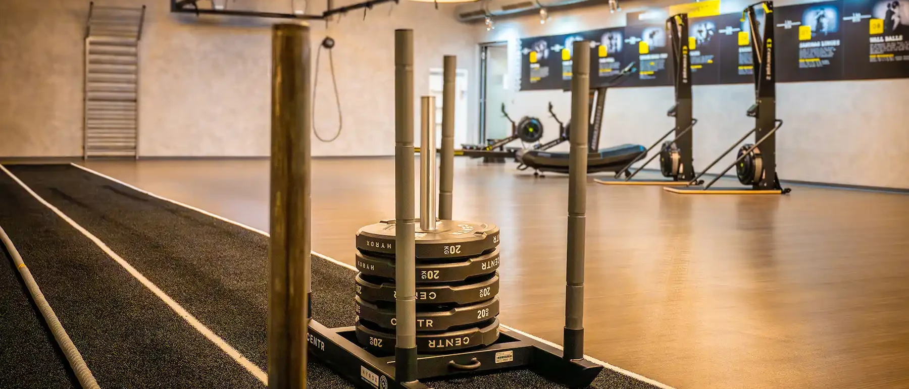 Funktionelles HYROX- und Cross-Training mit Sled Push, Kettlebells und TRX in Lauffen bei Heilbronn